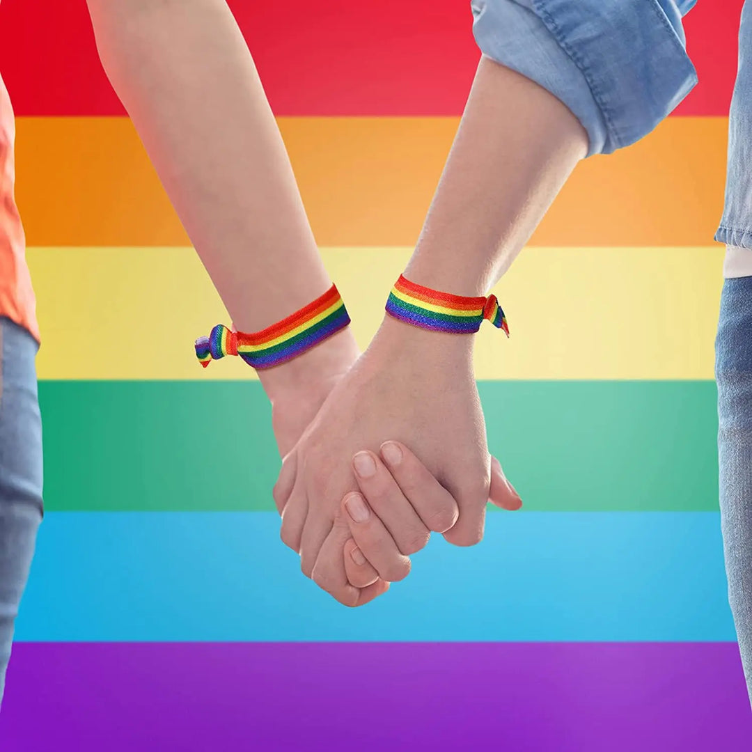 Regenbogen Pride Armbänder