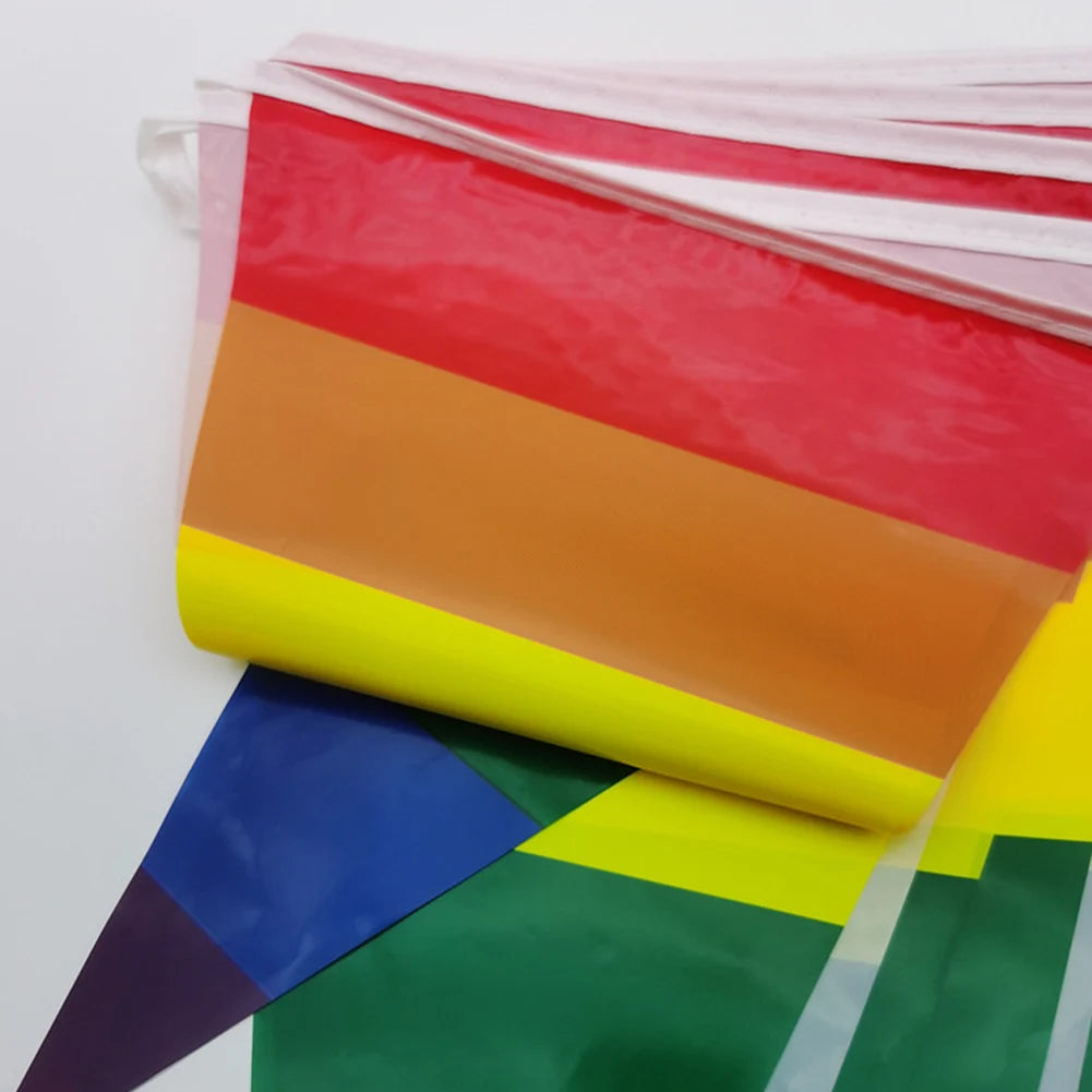 Regenbogen Flaggen Banner