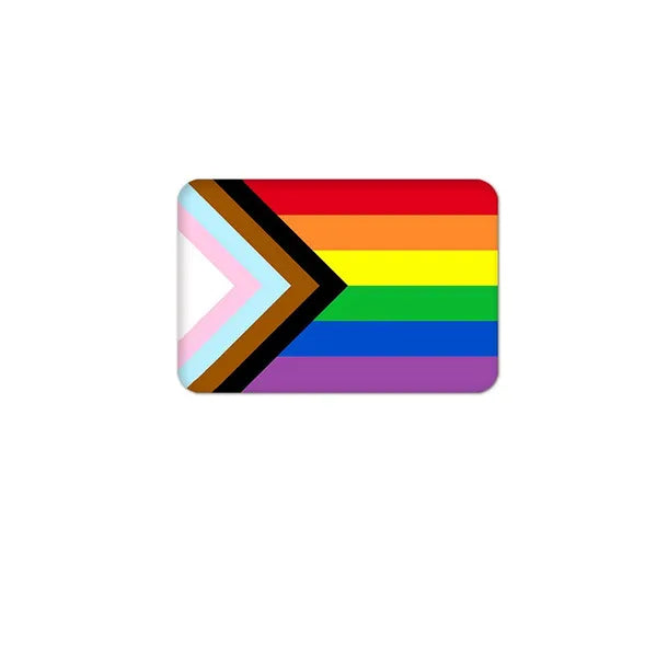 Ansteckbutton im lgbtqi+ desigen, passend zu jder Pride